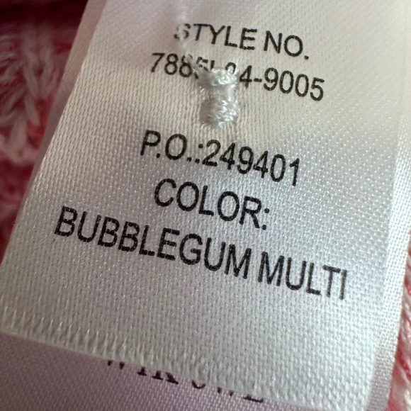 Paige Bastille cardigan in Bubblegum bishop sleeve knit button down size M - Picture 16 of 16